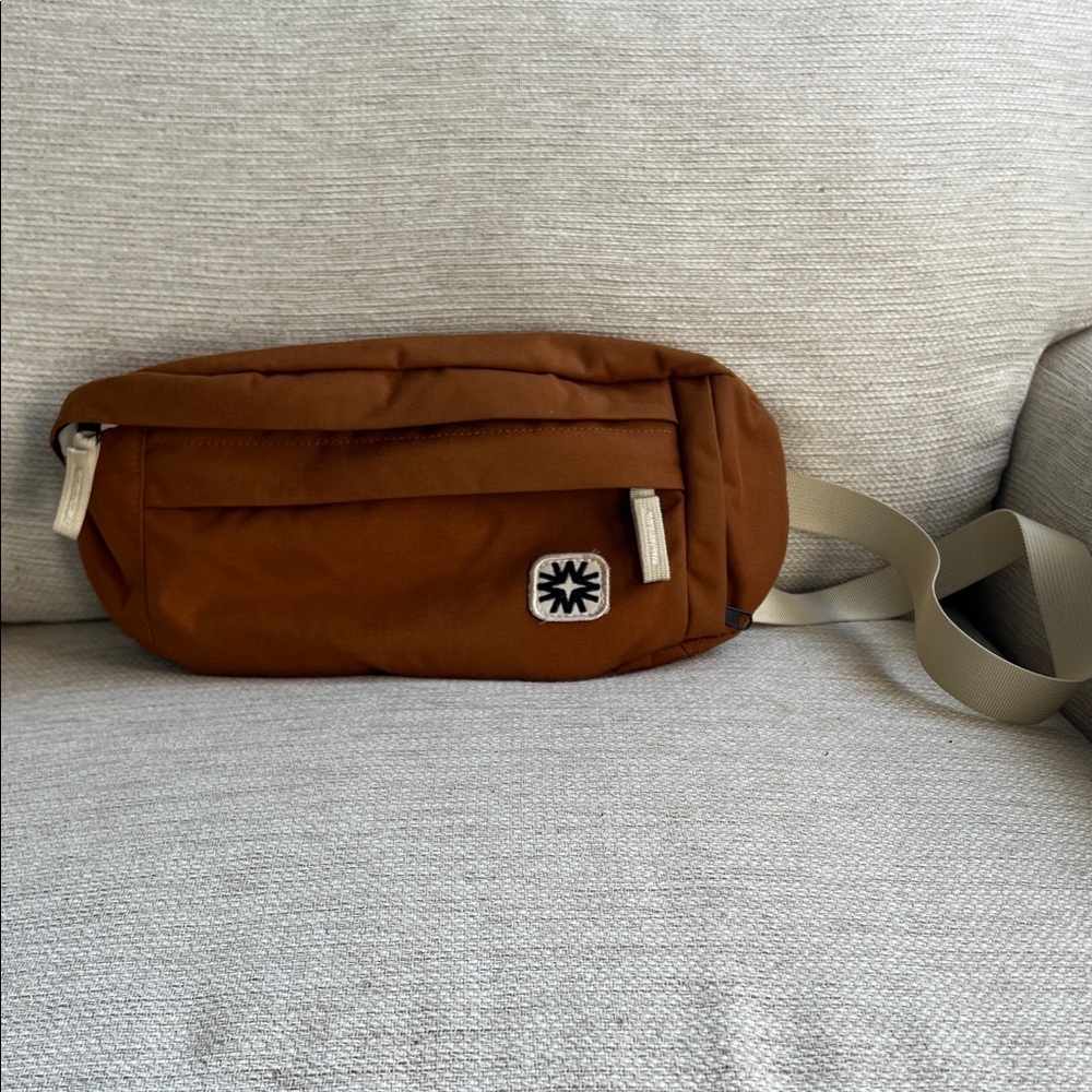 Walker family goods Travel Sling Bag with Contrast Strap